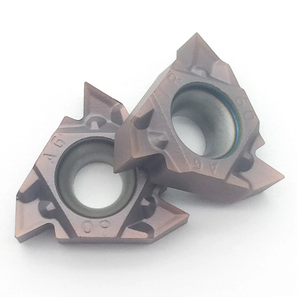 Achieve Faster Cutting with 16IR AG60 1125 Carbide Inserts, Precision ground, Suitable for Various Machining Tasks