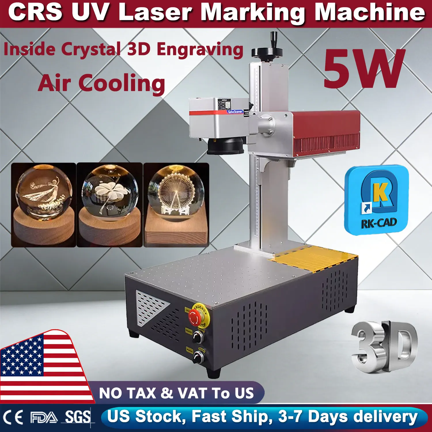 Crs 5W Uv Fiber Las…