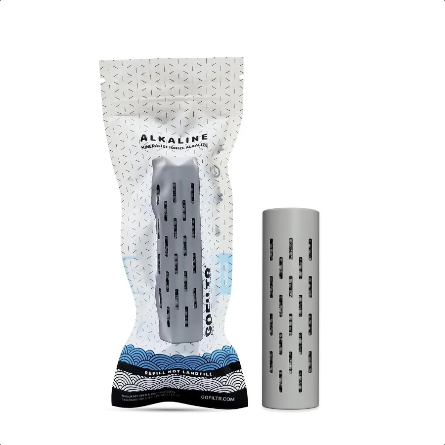 

Alkaline Water Infuser 9.5 pH + Electrolytes for Any Water Bottle Small Pitcher 750 Refills onths Ionized Mineral Water Infuser