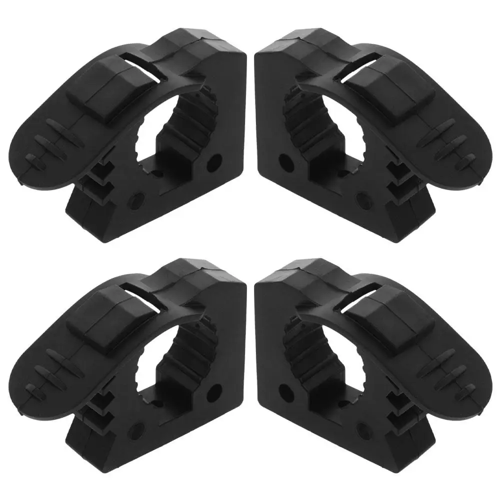 

4 Pcs Quick Mount Rubber Clamps for 3 4 cm Pipes Durable Fasteners Automotive Fixture Small Clamps Truck Accessories Reliable