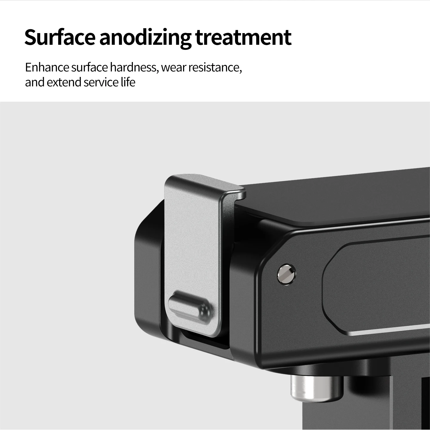 Doppelklaue Magnetischer Schnellwechsel-Adapter für DJI Osmo Nano Action 6 Kamerahalterung Aluminiumlegierung Outdoor-Reise-Vlog-Halterung – Detail 13
