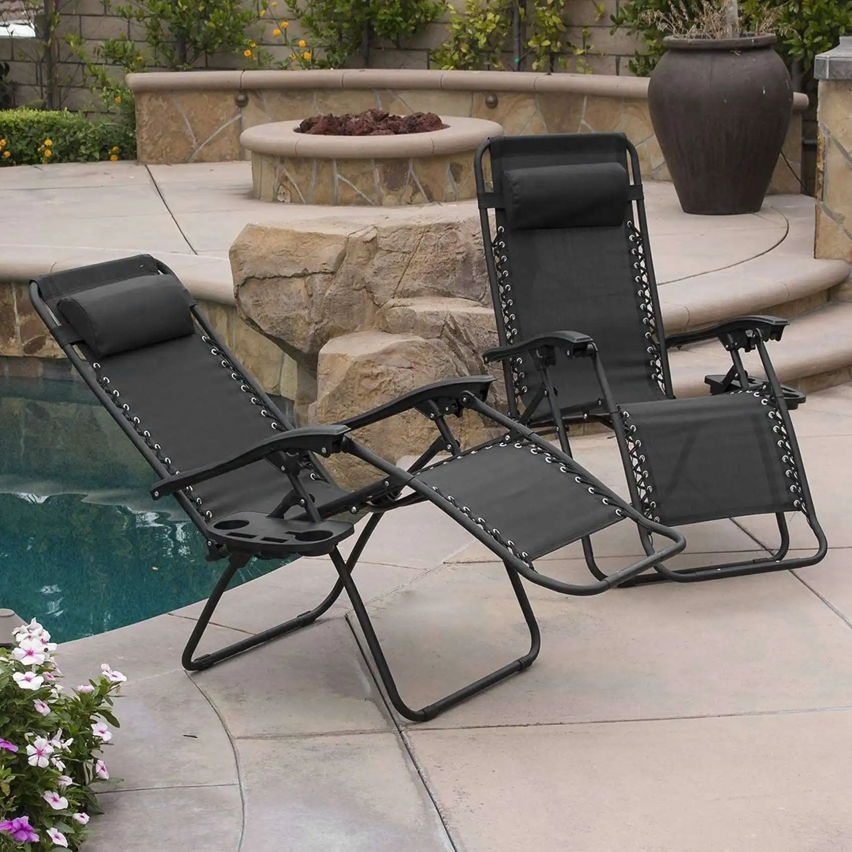CYCLI-2X Zero Gravity Chair Replacement Fabric Folding Recliners Mesh Parts For Outdoor Camping Patio Lawn Yard Pool 63X17inch
