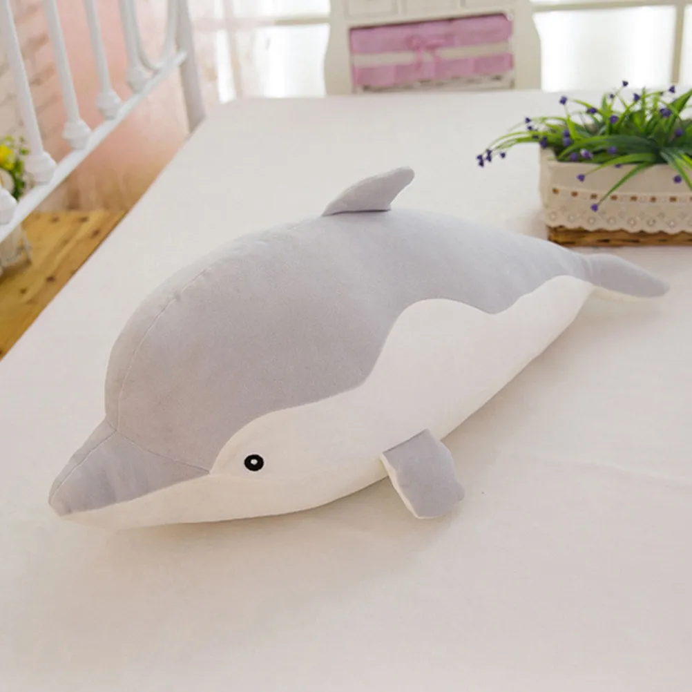 

Pillow Dolphin Soft Stuffed Decorative Throw for Couch