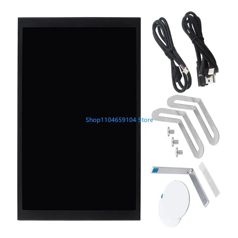 8inch IPSS Secondary Display Aluminium Case Case Type C Plugs Play Computer Monitor Support