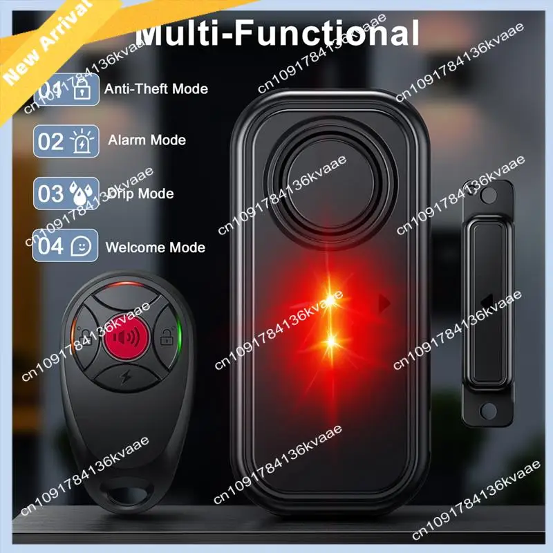 M01K Burglar Protection With Wireless Magnetic Sensor Alarm For Doors And Windows, Waterproof Outdoor Home Security