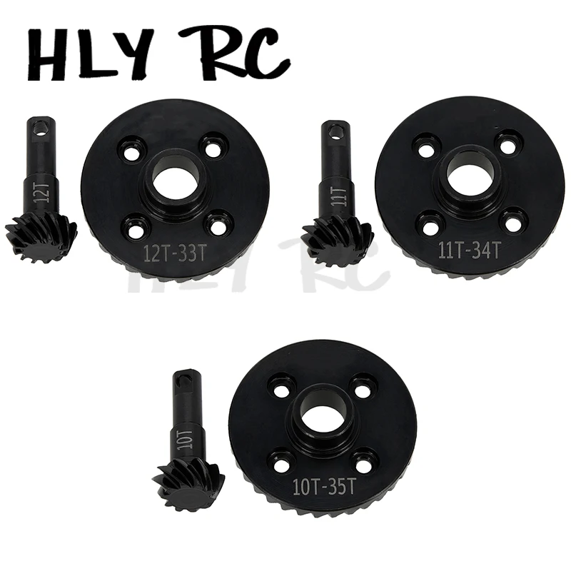 

Steel Diff Gear Overdrive Underdrive Differential Axle Helical Ring/Pinion Gears for TRX4 TRX6 Upgrade Parts