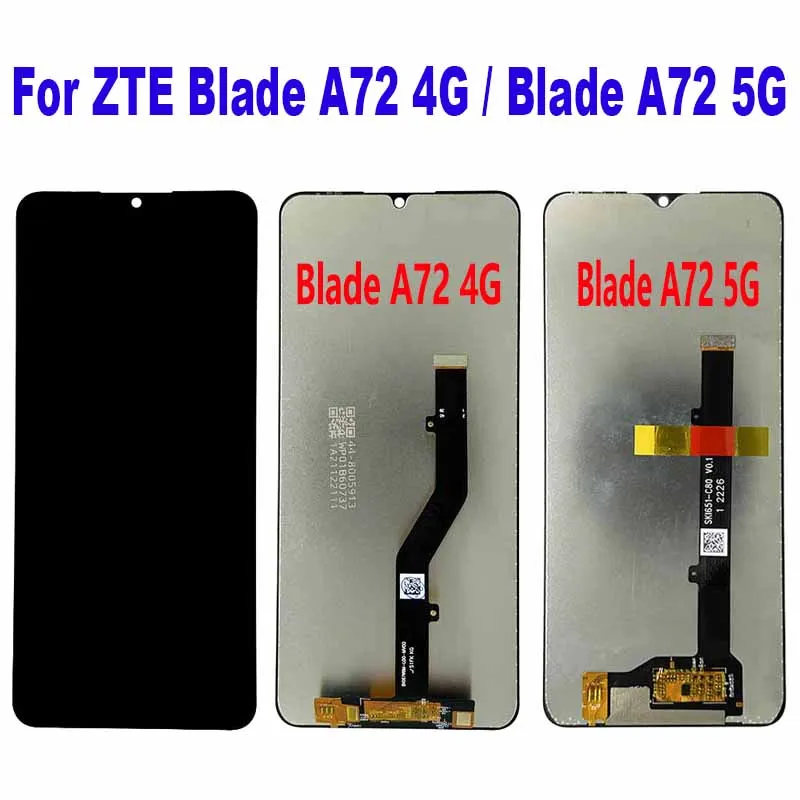 

For ZTE Blade A72 5G 7540N LCD Display Touch Screen Digitizer Assembly For ZTE Blade A72 4G