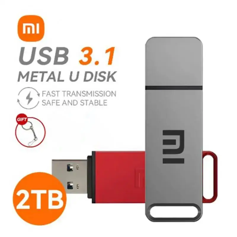 Оригинальный USB-флеш-накопитель Xiaomi 2023 года, флэш-накопитель USB Type-C на 1 ТБ, OTG, высокоскоростной телефонный компьютерный интерфейс двойного использования