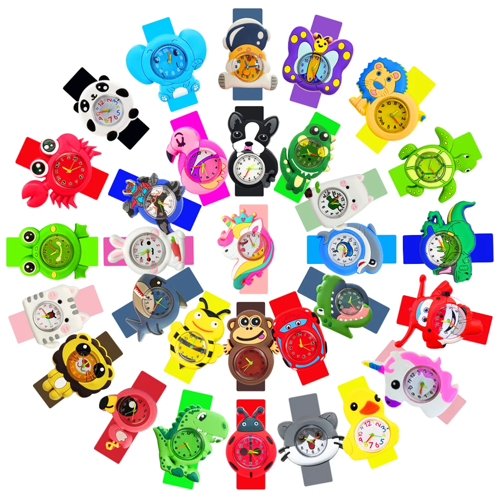 

Girls Watches Children Study Time Toys Baby Kindergarten Party Gift Cartoon Boys Kids Watches Student Sports Bracelet Clock