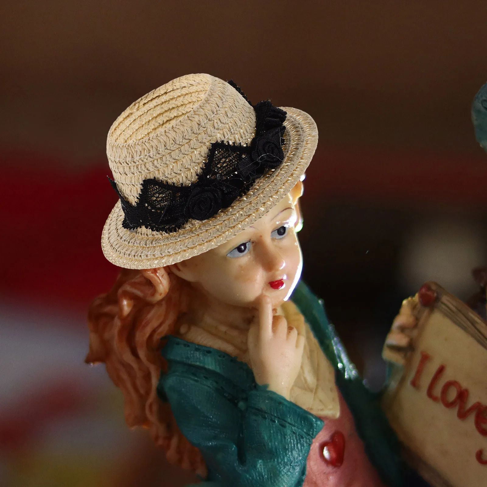 

4 шт., мини-бантики, тканевые шапки для поделок своими руками, детские ролевые игры, вечерние украшения, аксессуары, миниатюрные цилиндры для поделок