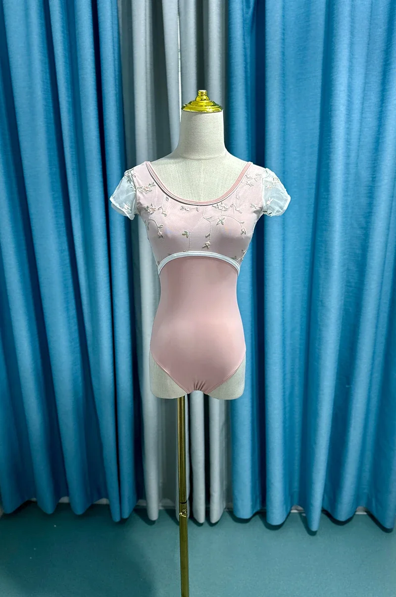 Ballet ginástica dança collant feminino 2025 nova chegada exercício diário roupas de dança adulto elegância ballet dança macacão