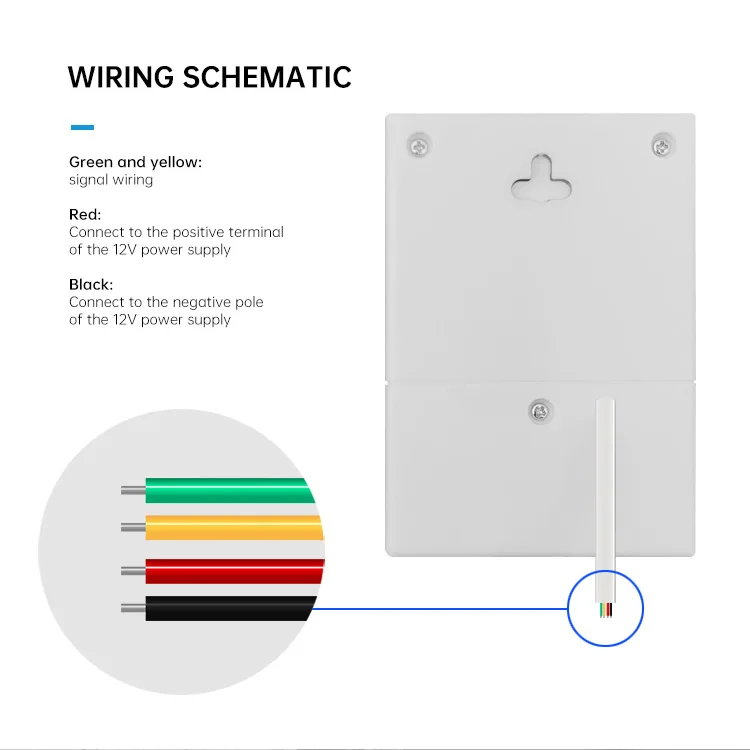 Imagem -05 - Mini Detector de Transbordamento de Água Branca Wi-fi Alarme de Vazamento de Água Alerta de Uso Doméstico Sensor de Inundação Alarme com Cabo Sistema de Segurança Doméstica