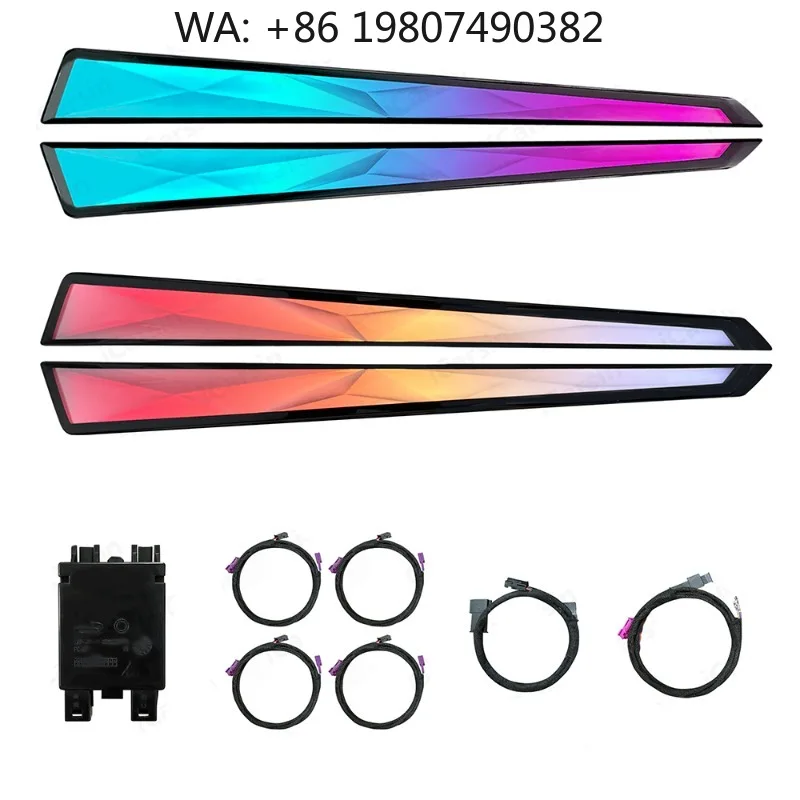Crystal Trim Symphony LED Interior Atmosphere Strip, 64 Color Dynamic Ambient Lamp Fit 2023-2025 U11 U12 New Compact SUV Mod Par