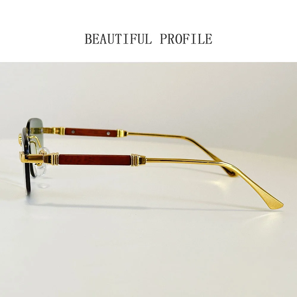 الجديد في مصمم النظارات الشمسية واقية من الشمس النظارات الشمسية النساء بدون شفة مكبرة عطلة Oculos خمر نظارات دروبشيبينغ Gafas lrest