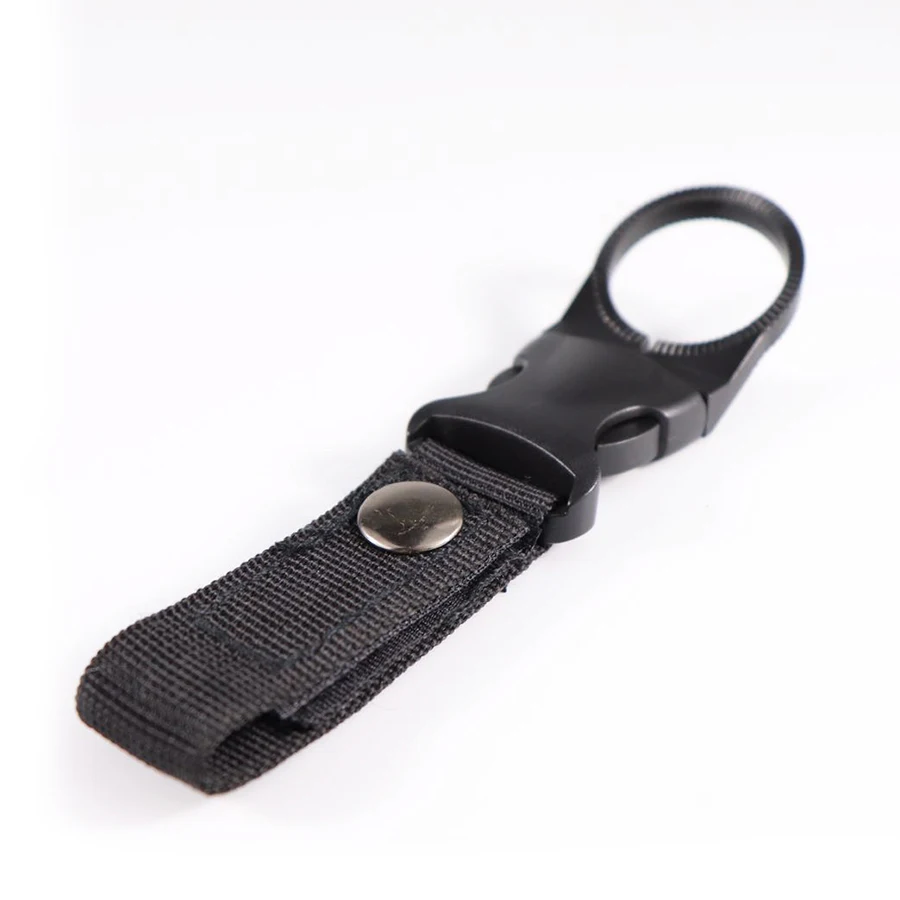 Outdoor Nylon Beverage Bottle Ribbon Hanging Multifunctional Mountaineering Buckle Portable Water Mineral Clip