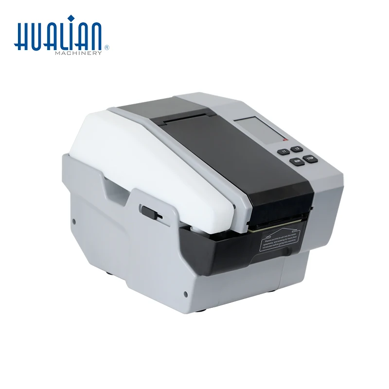 FX-800P Hualian Automatic Electronic Wet Water Activated Kraft Paper Cutter Tape Dispenser With Width Adjustable