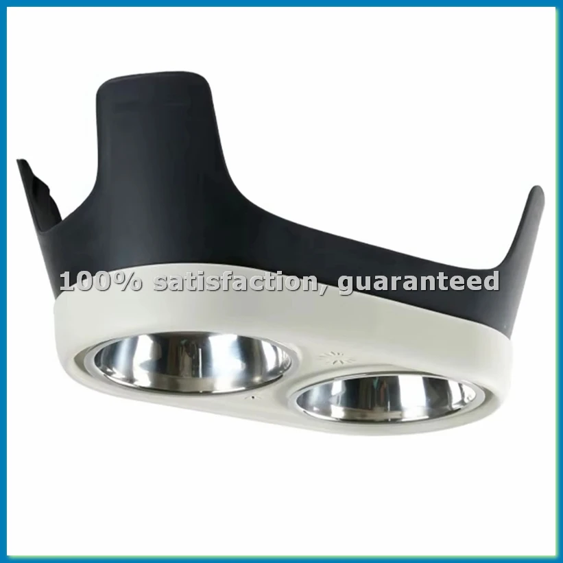 Dog Elevated Feeder Anti Knock Stainless Steel Raised Dog Bowl Elevated Bowls for Dog Cat Bowl-A51M
