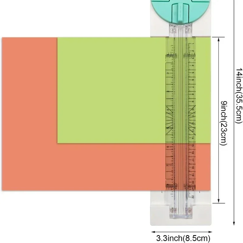 Paper Trimmer 4 Styles Craft Paper Cutter Multi-Function Scrapbooking Tool for Cutting Paper Photos Scrapbook Postcard