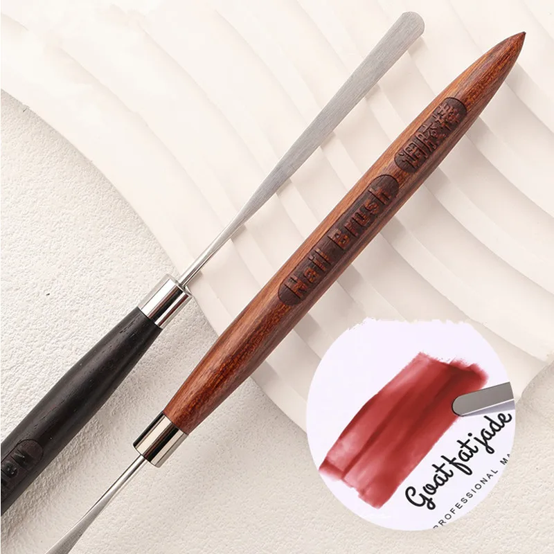 1/2 قطعة مسمار فرشاة فنية ملعقة بولي جيل للأظافر القلم مانيكير تلميح تمديد الاكريليك منشئ ملحق قضيب أداة #3