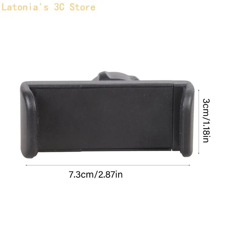 2er-Pack 17-mm-Handyhalterungsclip mit Kugelgelenk, verstellbar, für Smartphones 4,5 7 Zoll, Ersatz verschiedener Halterungen – Detail 6