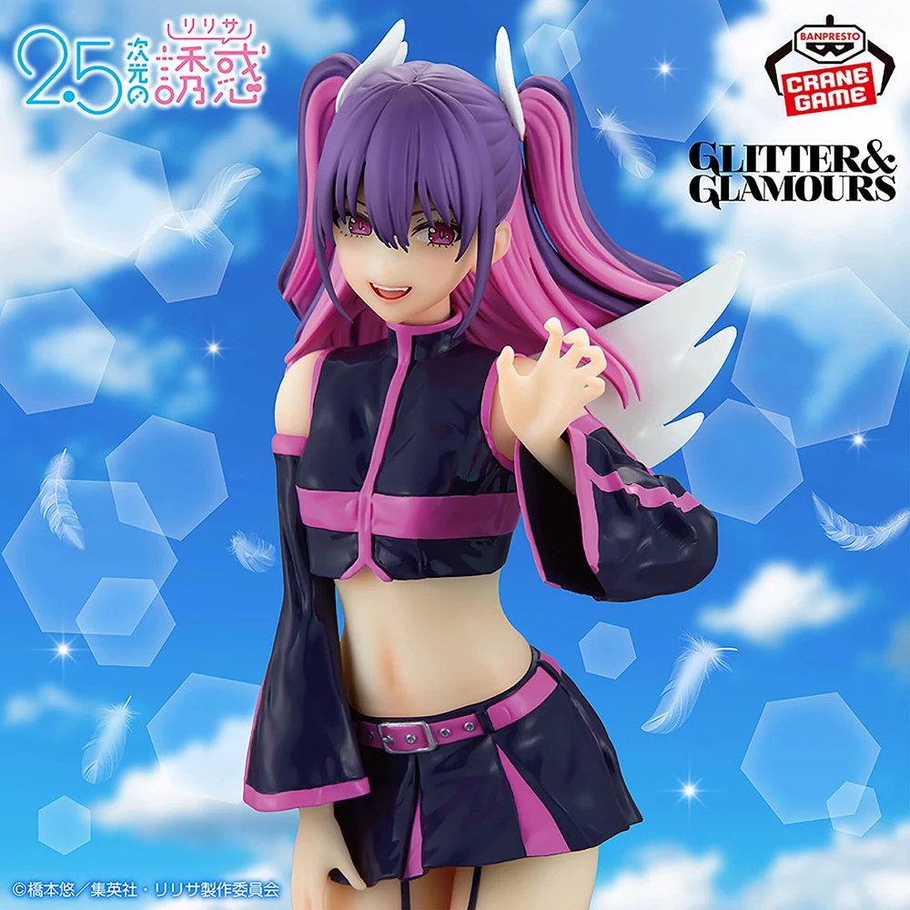 100% original en stock Bandai Banpresto Glitter & Glamours 2,5-jigen No Yuuwaku Tachibana Mikari Miriella Angel Paratoopers Ver.