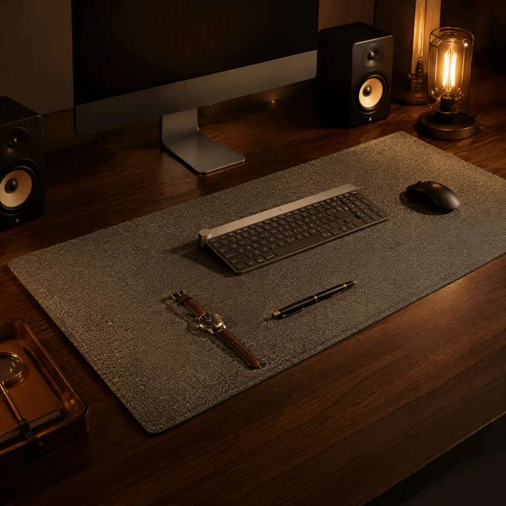 Waterproof Computer Desk Mat Wear Resistant Non-Slip Mouse Pad Durable Minimalist Desktop Protection Mat Work