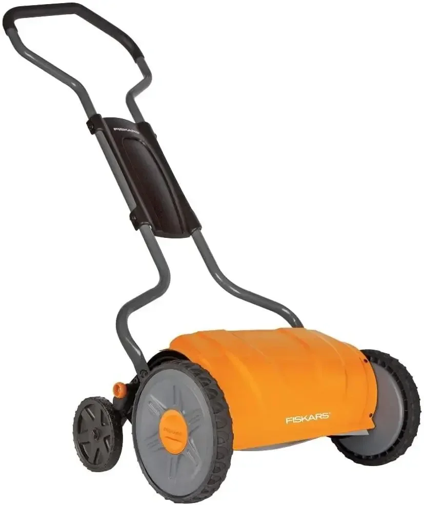 

StaySharp Push Mower - 17" Self-Propelled Lawn Mower - Yard and Garden Tools - Orange USA