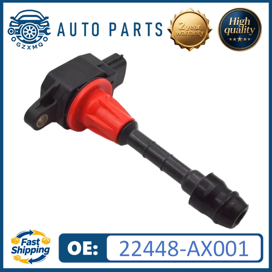 

22448-AX001 High quality 1/4pcs Ignition Coil for Nissan March III Micra C Note B2917 1.0L/1.2L/1.4L