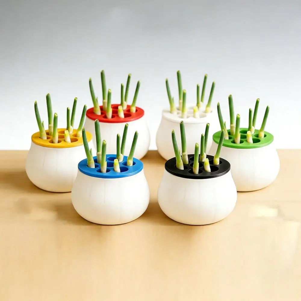 Space-Saving Design Green Onion Planter Easy Assembly Vertical Hydroponic Farming Container Multi-color Decorative
