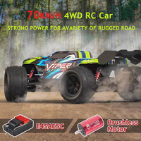 S909PRO S910PRO 1:16 70KM/H 4WD RC Car With LED Remote Control Cars High Speed Drift Monster Truck for Kid VS Wltoys 144001 Toys