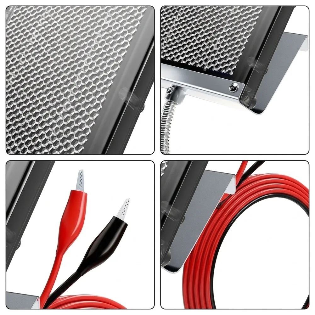 6V 12V for solar Panel for Deer Feeder Battery Systems Featuring Monocrystalline Efficiency and Stainless Steel Protection