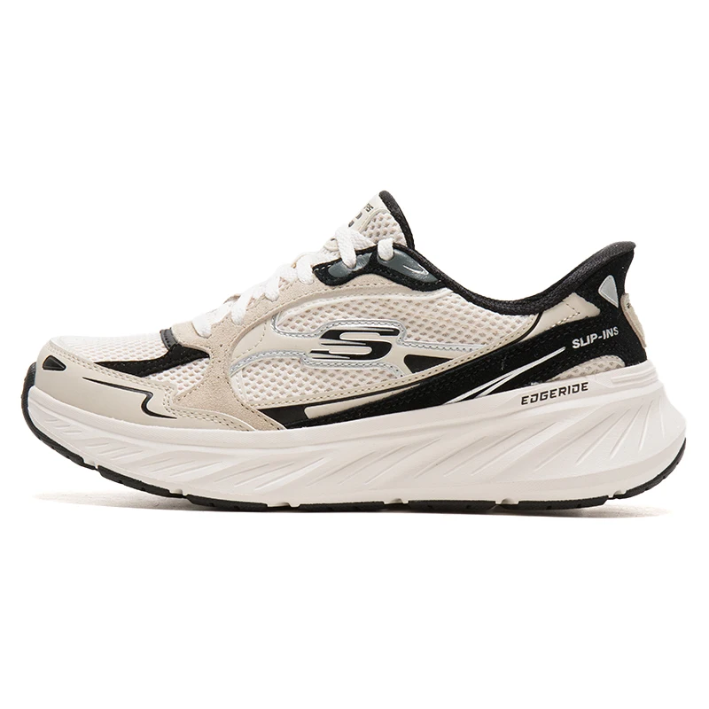 

Skechers Women's Shoes Lightweight Shock-Absorbing Sports Shoes Mesh Breathable Running Shoes Soft Sole Flash Casual Shoes 150650-Ntbk
