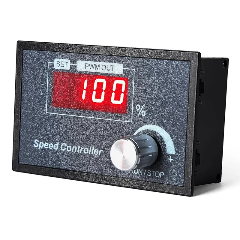 PWM DC Motor Speed Controller 6-60V 30A With Digital Display & Robust PCB - Perfect For Various Machines