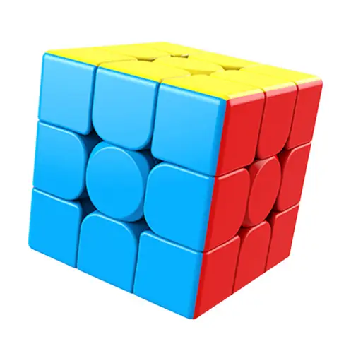 Moyu 3x3x3 매직 큐브 스티커없는 Cubo Magico 퍼즐 전문 큐브 스피드 큐브 학생을위한 교육 완구