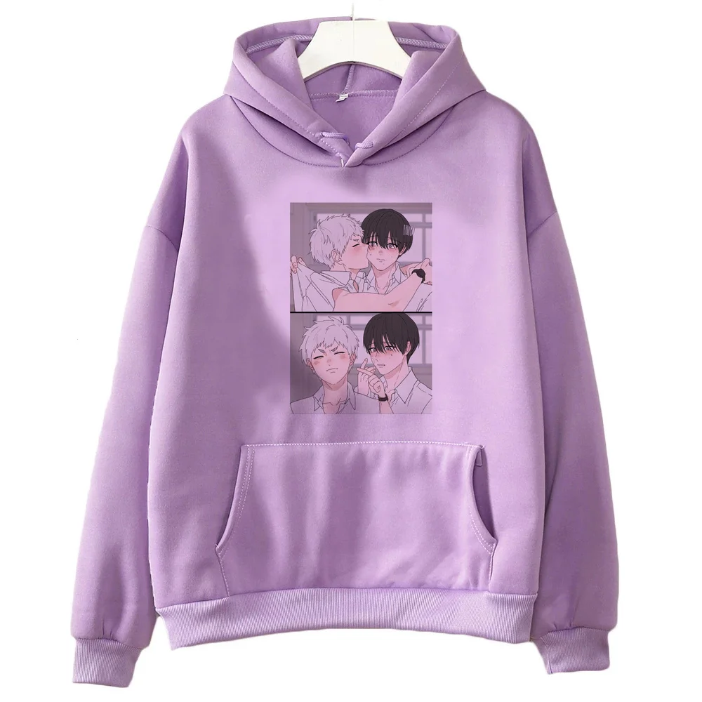 The Summer Hikaru Died Hoodies Kawaii Mode japanischer Anime 2000er Hip-Hop Winter warm Damen mit Taschen – Detail 6