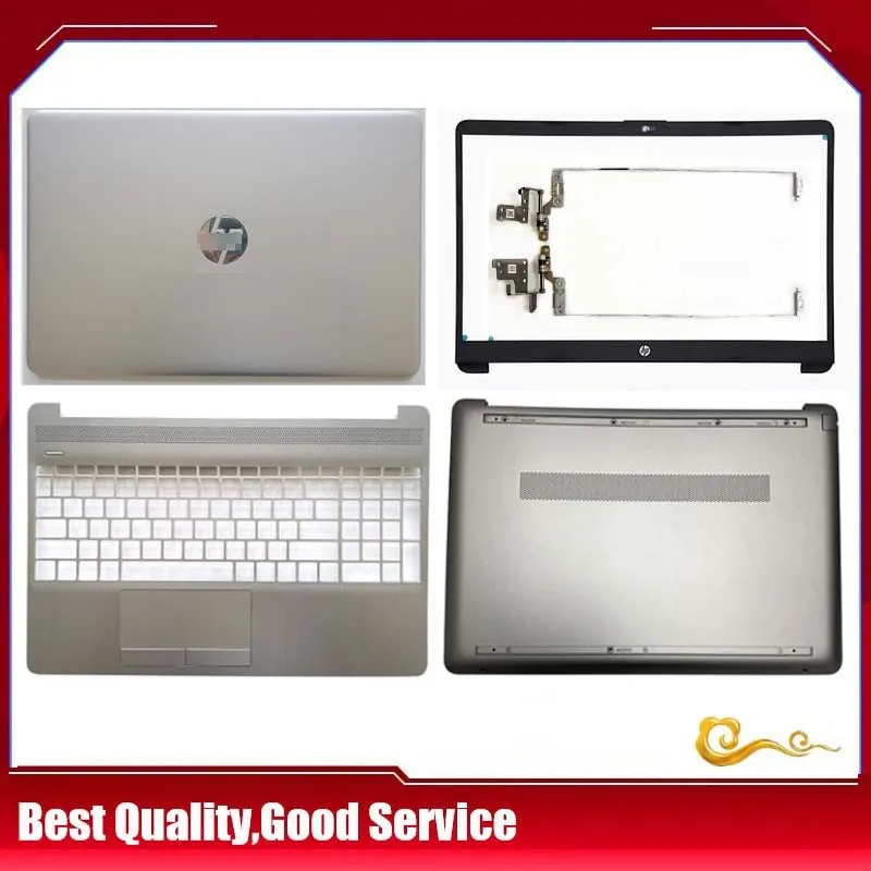 New/org  For HP 15S-DU 15S-DY 15-DW 15-CS 15-DU0048TU TPN-C139 LCD back cover /Bezel / Hinges /Upper cover /Bottom case ,Silver