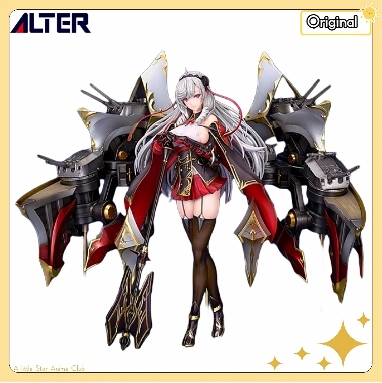 

Предзаказ: Оригинальная коллекционная фигурка Alter Azur Lane MNF Algérie Normal/Light, масштаб 1/7