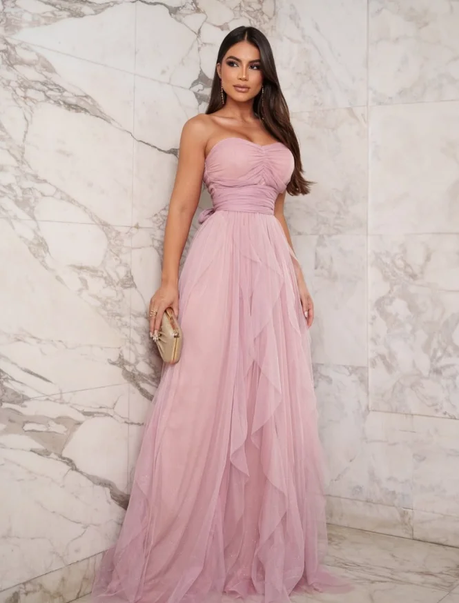 맞춤형 고품질 바닥 길이 연인 주름 지퍼 민소매 댄스 파티 가운 Soirée Femme Mariage Gece Elbisesi Düğün