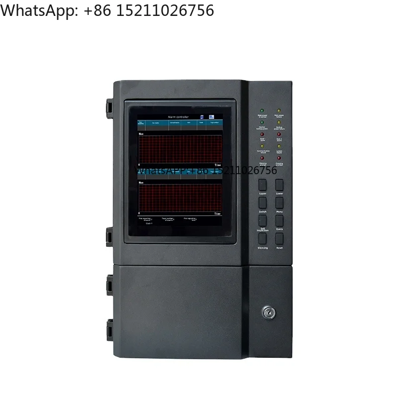 

8-inch Color LCD Touch Screen 4-20mA Input S8500 Industry Gas Alarm Control Panel for Gas Detector System Gas Alarm Controller