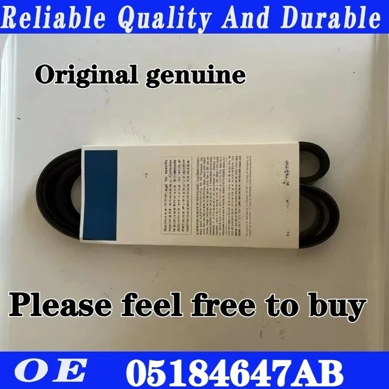 

Original genuine Serpentine Belt for Chrysler Dodge Jeep 3.6 V6 05184647AB 5184647AB car accessories