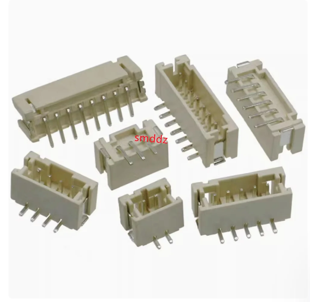 Support de broche Tecsocket vertical, support de broche debout, PH2.0mm, espacement 100mm, 2P, 3P, 4P, 5P, 6P, 8P, 2.0 pièces