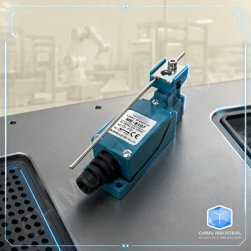 【CHIMU INDUSTRIAL】 for ME-8107 ME-8108 Limit Switch Rotary Lever Auto Reset Silver Contact NPN PNP DC AC