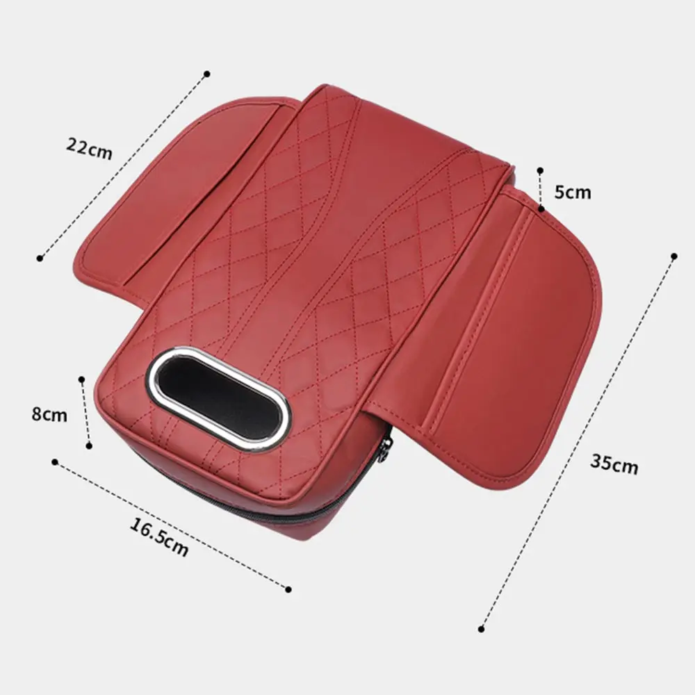 Automotive Interior Stickers Car Armrest Mat Arm Rest Protection Cushion Auto Armrests Storage Box Cover Pad For Mercedes Benz