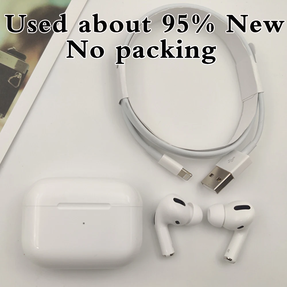 Original Apple Airpods Pro 3 Wireless Bluetooth Earbuds Active Noise Cancellation with Charging Case for IPhone iPad