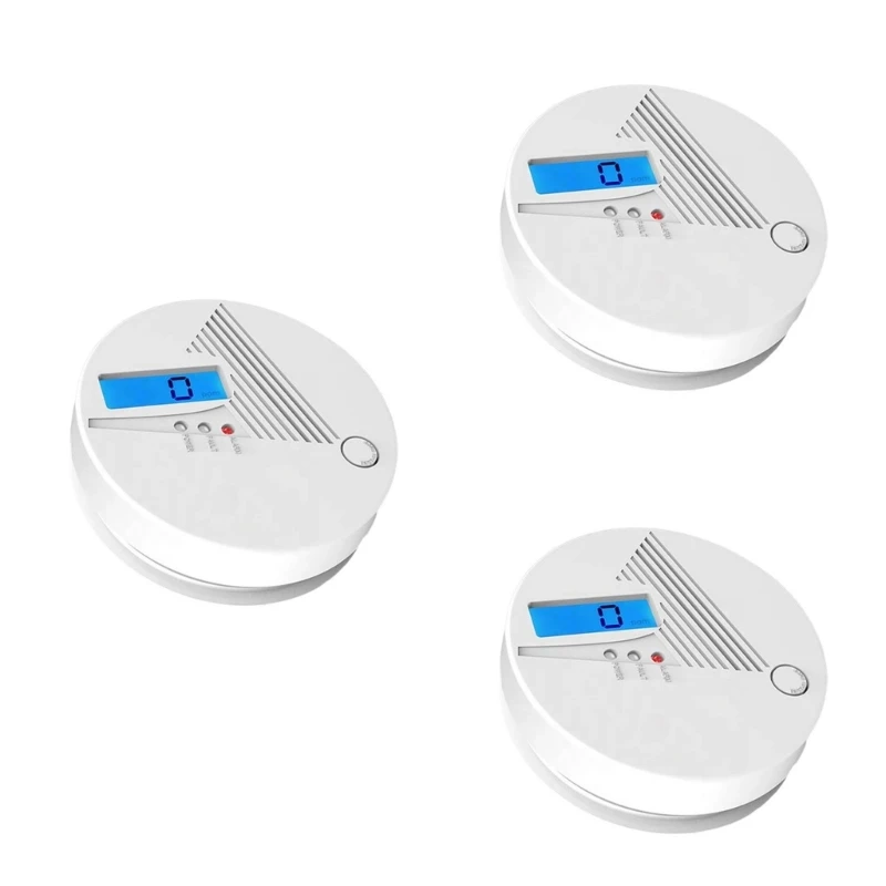 Les petits détecteurs monoxyde carbone avec écran LCD installent l'alarme monoxyde carbone facile à utiliser pour