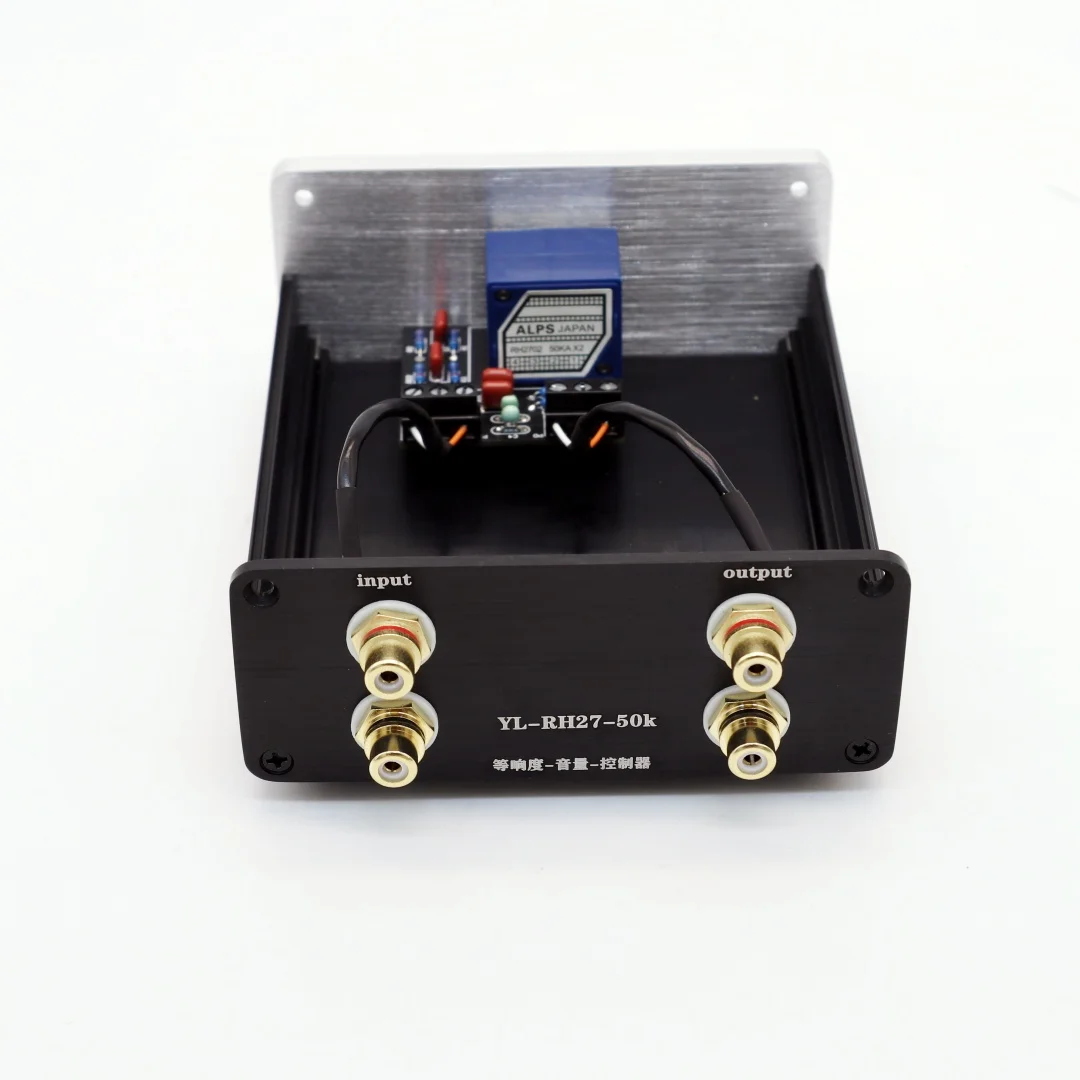 

TIANCOOLKEI passive front audio volume control YL-RH27-50K /100k potentiometer equal loudest volume preamplifier