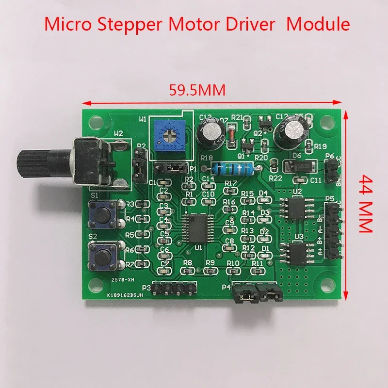 2-phase 4-wire 4-phase 5-wire Stepper Motor Drive Board 5V-12V Switch Adjust Speed Controller Module Micro Step Stepping Motor