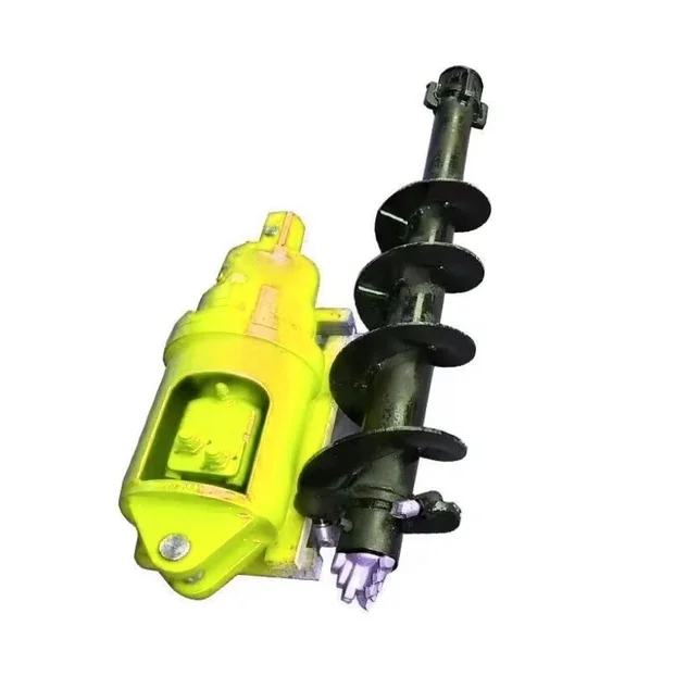 Hope HP-3500 Hydraulic Auger Drive Earth Auger Post Hole Digger Mini Skid Steer Auger Attachment Drill for Excavator Tractor