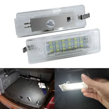 1pc branco 18 smd led bagagem tronco luz interior canbus para vw golf 5/6/7 mk5 mk6 mk7 v/vi/vii jetta passat touran