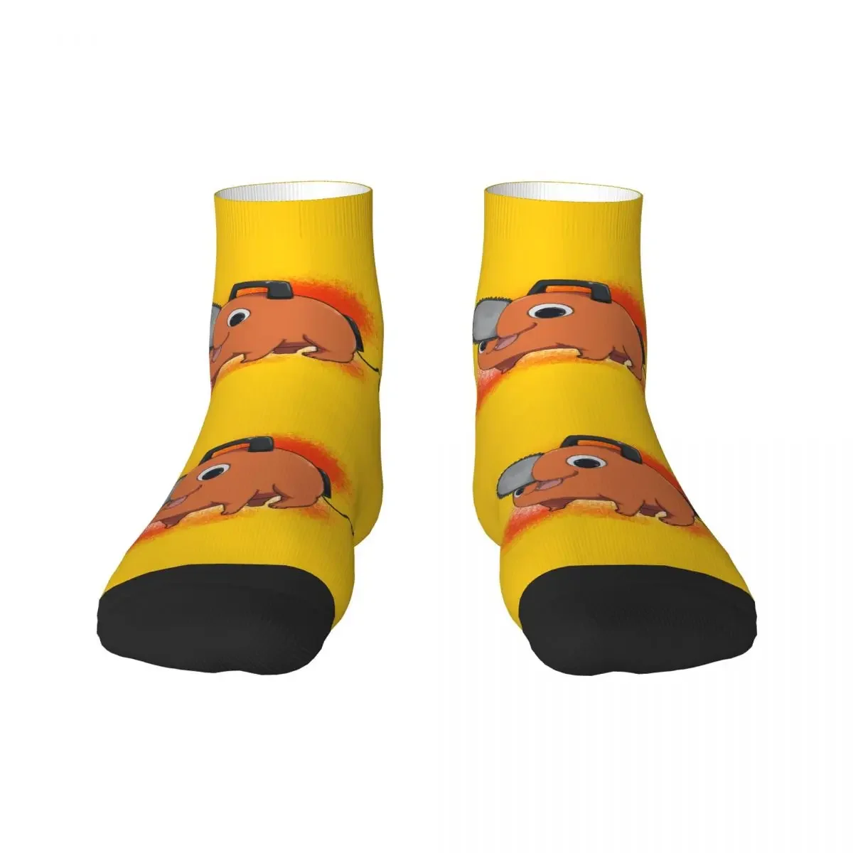 Chainsaw Man Pochita Dress Socks Mens Womens Warm Fashion Novelty Crew Socks